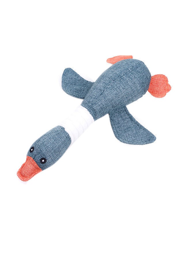 NIBEMINENT Squeaky Dog Chew Toy Dark Blue 32 x 5 23cm - Image 1