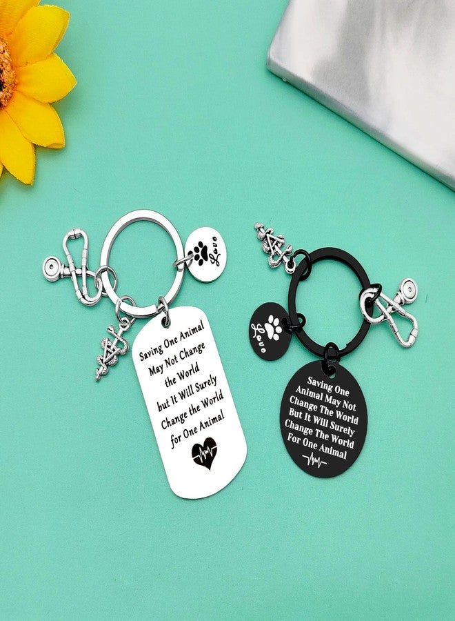 Baipilu 12PCS Vet Tech Appreciation Keychain Veterinary Technician Thank You Gift Appreciation Gifts for Veterinary Tech Nurse Assistant Coworker Animal Rescue Vet Student Friends Graduation Birthday Gift - Image 3