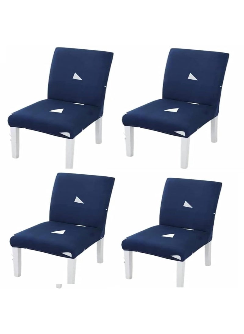 Cloud Search Cloud Search Dining Chair Cover Dining Chair Covers Set of 4 Easy Chair Cloth Elastic and Washable Dining Table Chair Cover Seater Waterproof Elastic Chair Covers for Home Party Wedding  - Image 1
