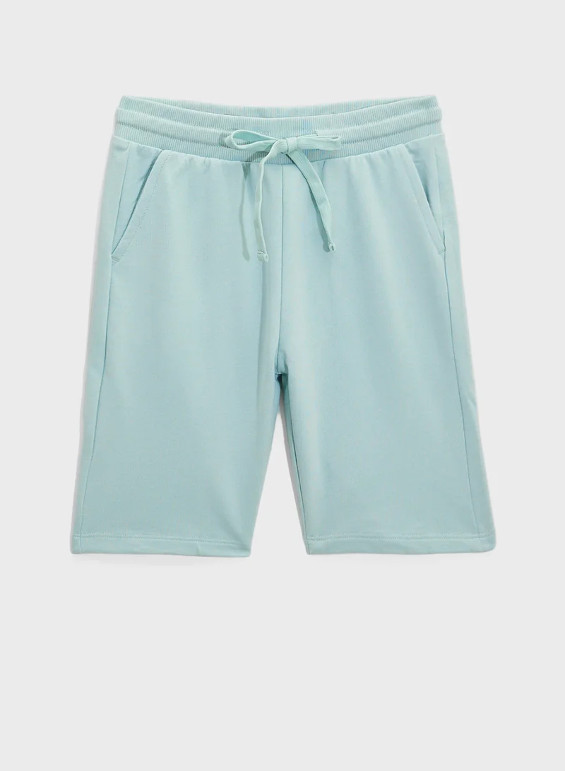 Ripples Oversized T-Shirt & Shorts Set