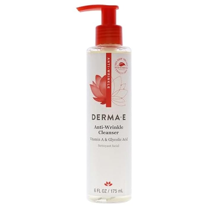 Derma-E Anti-Wrinkle Cleanser Unisex 6 oz - Image 1