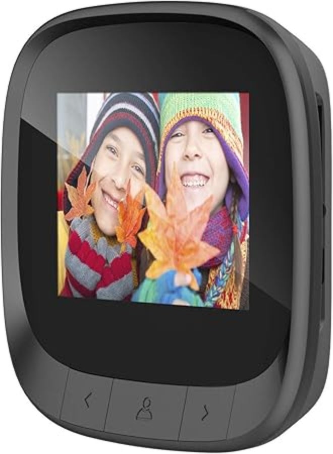 DD3S Video Doorbell Camera – 360° Pan & 90° Tilt View – 2.4-Inch LCD Screen – Digital Camera for Smart Home Alarm System – Wired - Image 5