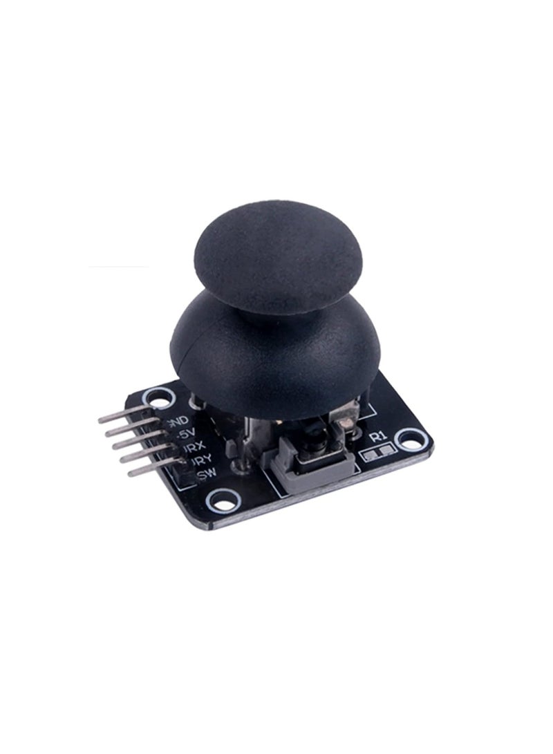 Joystick Module – Dual-Axis Analog Controller with Push Button for Arduino, Raspberry Pi & Robotics Projects - Image 1