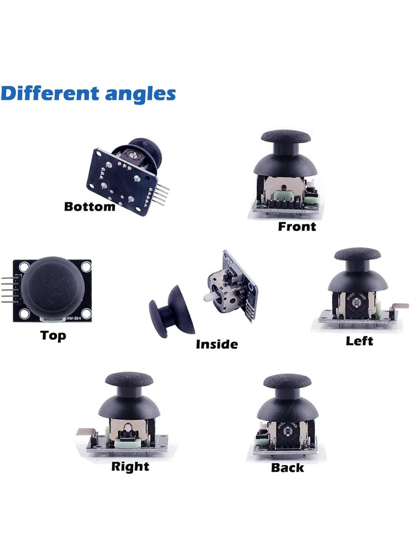 Joystick Module – Dual-Axis Analog Controller with Push Button for Arduino, Raspberry Pi & Robotics Projects - Image 3