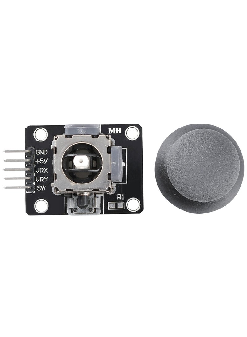 Joystick Module – Dual-Axis Analog Controller with Push Button for Arduino, Raspberry Pi & Robotics Projects