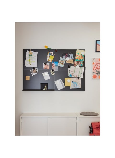 Memo board, Black, 40x60 cm, Used For Home And Office