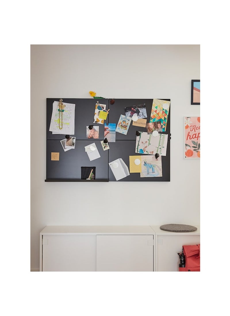Memo board, Black, 40x60 cm, Used For Home And Office