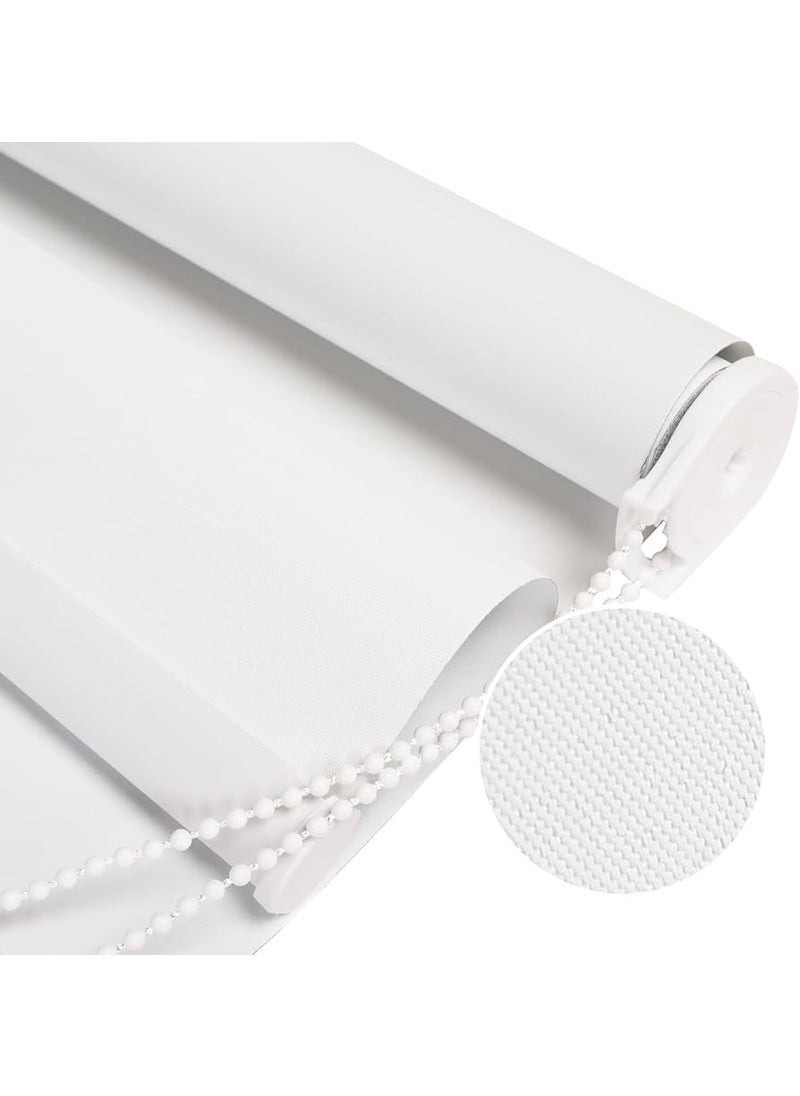 QZibeva - QZIBEVA 1 Set Roller Blinds Holder and Mechanism Hardware Pack 2 Pcs Bracket1 Pcs Male 1 Pcs Female Control Unit Bead Chain 2 Pcs End Cap of Bottom Rods Item Code_ROB8 - Image 1