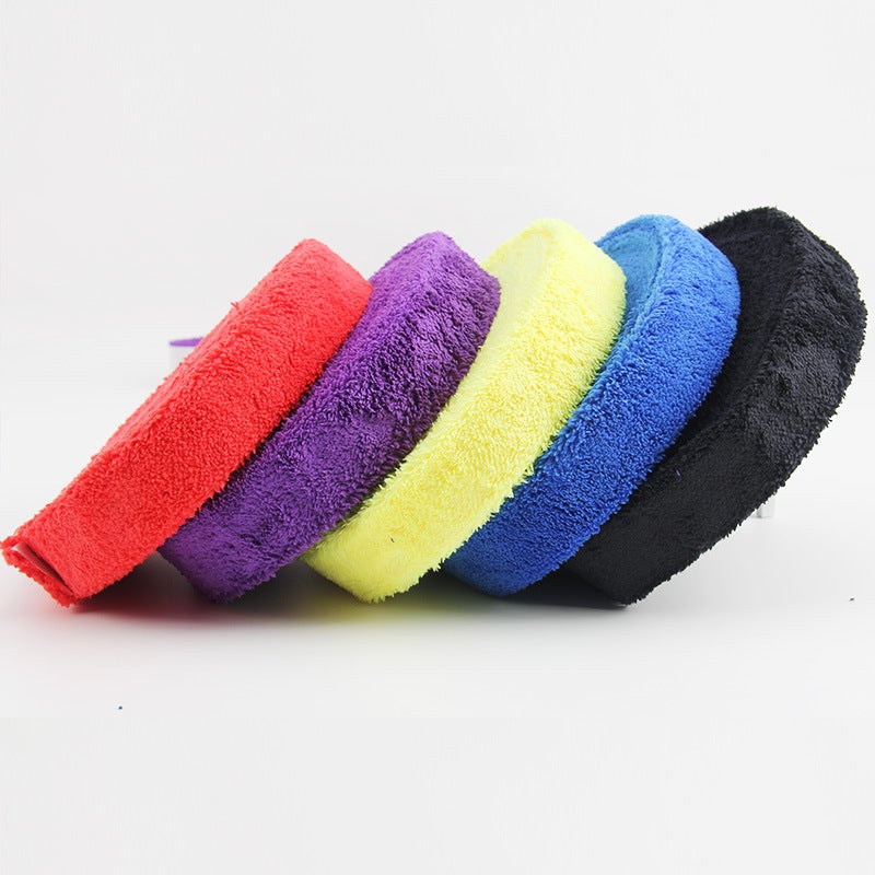 5M Large Plate Towel Glue Long Hair Microfiber Badminton Towel Hand Glue Large Roll Tennis Racket Sweat Absorbent Belt Anti-Slip Glue - Image 3