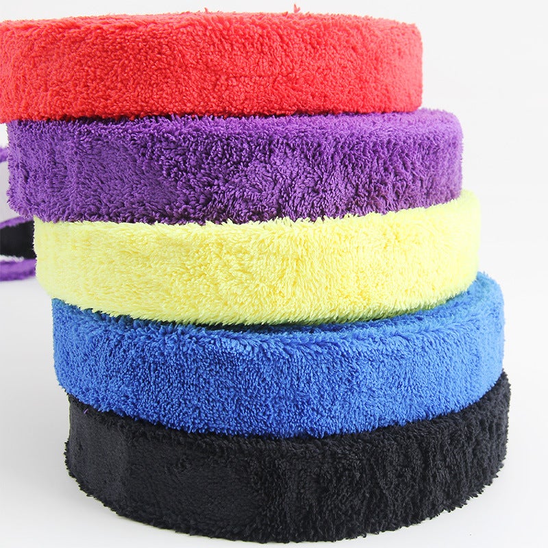 5M Large Plate Towel Glue Long Hair Microfiber Badminton Towel Hand Glue Large Roll Tennis Racket Sweat Absorbent Belt Anti-Slip Glue - Image 4