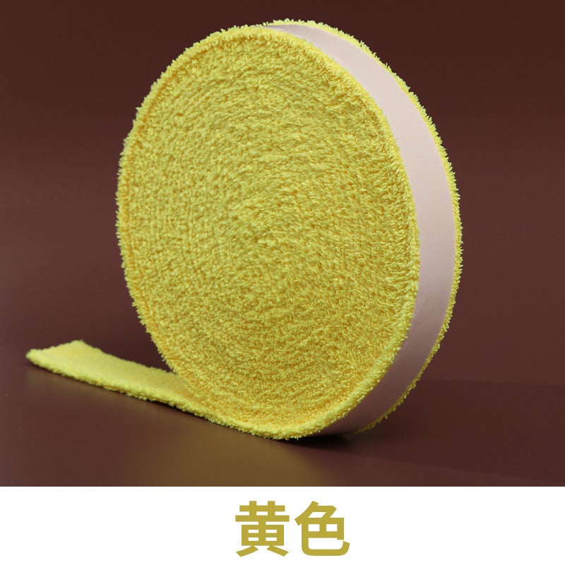 5M Large Plate Towel Glue Long Hair Microfiber Badminton Towel Hand Glue Large Roll Tennis Racket Sweat Absorbent Belt Anti-Slip Glue - Image 1