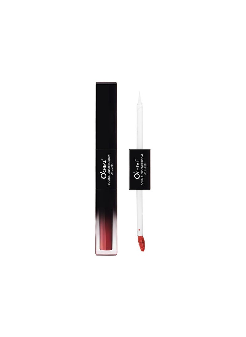 Me Now Dual Ended Longwearing Matte Liquid Lipgloss 04 Nude Pink  - Image 1