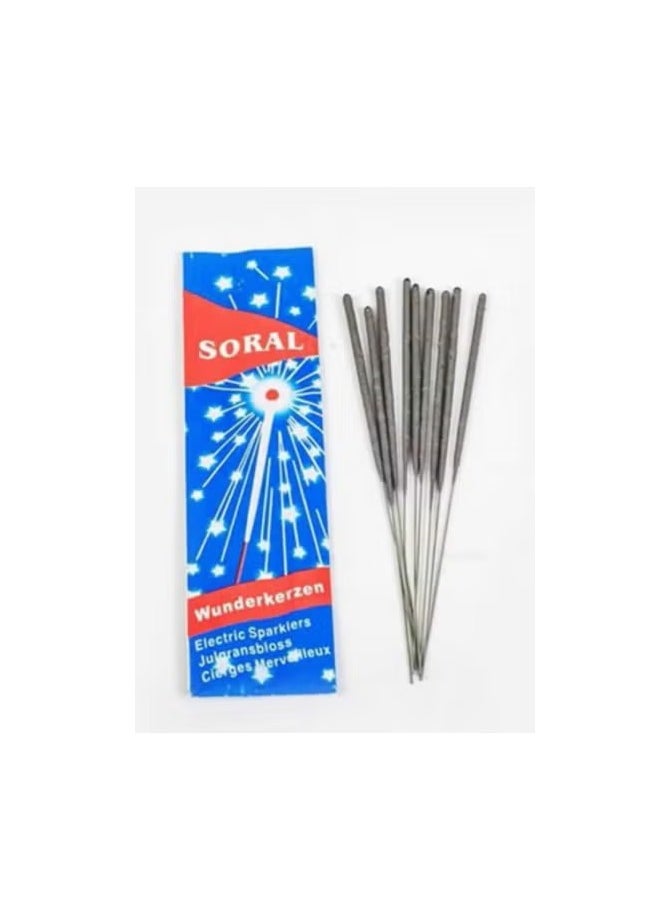 SORAL Night Stars Sparks 10 Sticks In One Box Spark Candles  - Image 5