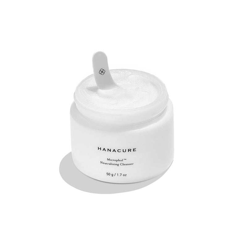HanacureÂ® Microphol Neutralizing Cleanser - pH Balanced Face Wash for Sensitive Skin, Exfoliating Face Wash - Image 1