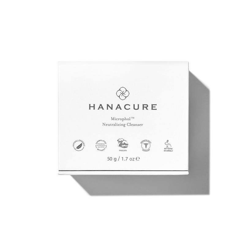 HanacureÂ® Microphol Neutralizing Cleanser - pH Balanced Face Wash for Sensitive Skin, Exfoliating Face Wash - Image 2