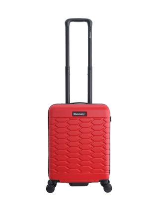 Discovery Reptile ABS Hardshell Small Cabin Carry-On Luggage Red, Durable Lightweight Suitcase, 4 Double Wheel With TSA Lock Trolley Bag (20 Inch). - pzsku/Z8F6A164B3E99F8EBFD31Z/45/1746708282/4d645988-6e77-497f-be94-65644ae76b6d