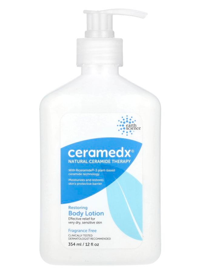 Ceramedx - Restoring Body Lotion Fragrance-Free 12 fl oz (354 ml) - Image 1