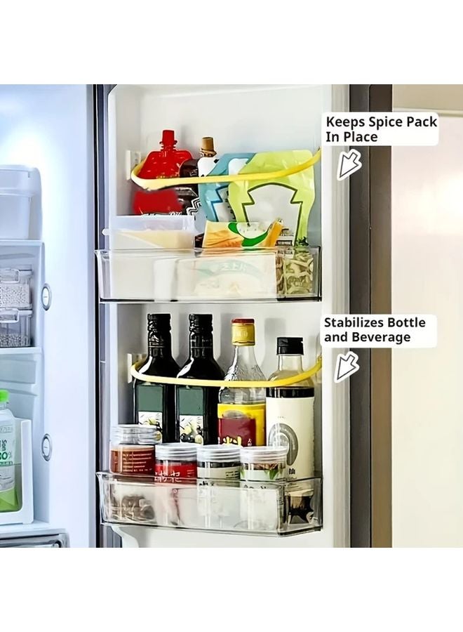 Blue RV Refrigerator Door Stabilizer Bar Anti Swing Anti Fall Top Opening - Image 4