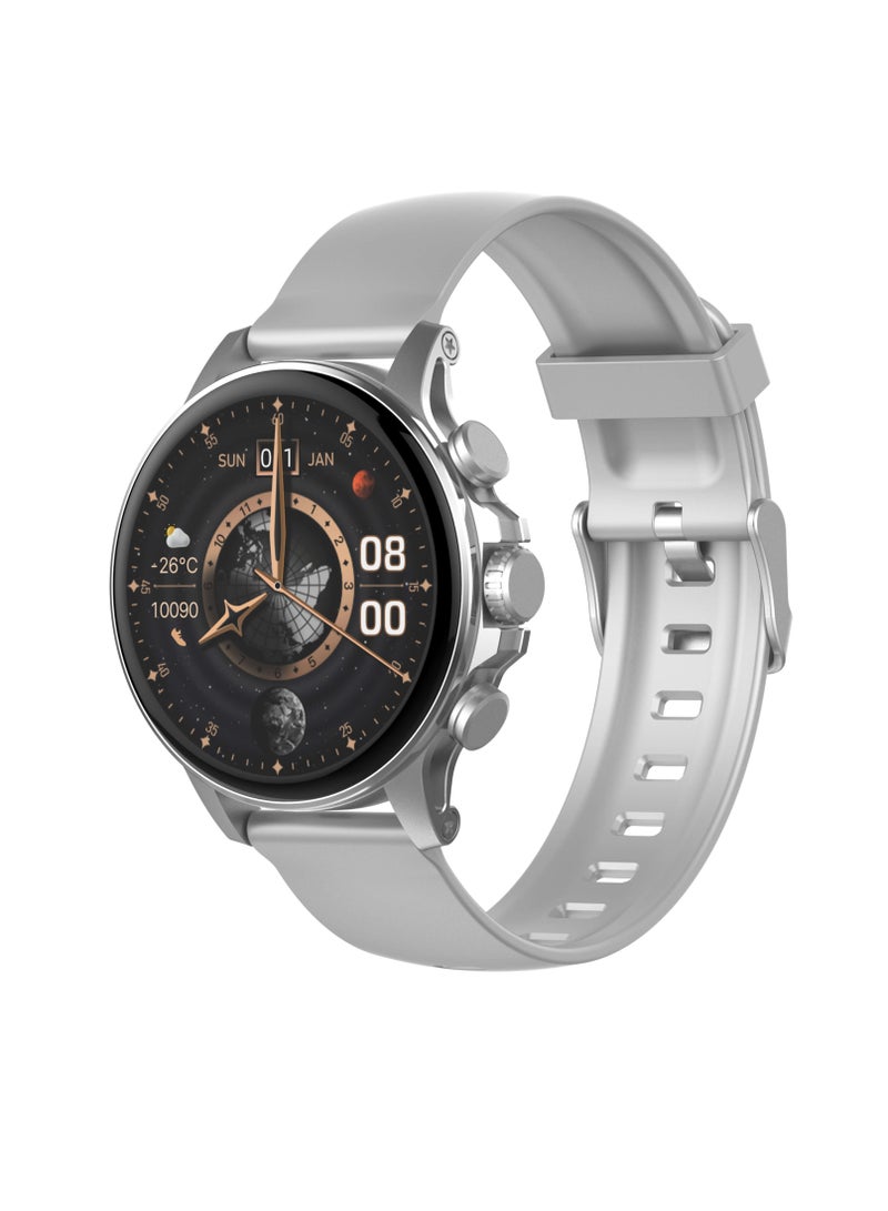 LDNIO Smartwatch | 1.58" AMOLED HD Display, Heart Rate Monitor, Sports Tracking, Custom Watch Face, 1GB Flash Memory, 360mAh Battery, IP68 Waterproof, Bluetooth 5.2 - Image 1
