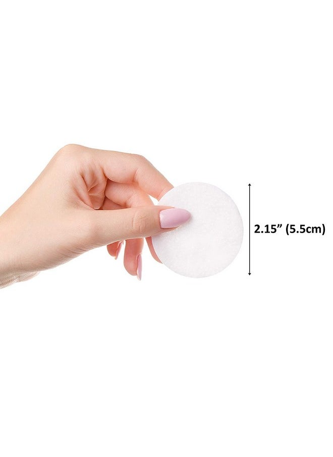 SOULSATION SoulSation Organic Cotton Rounds, 400 Count - Makeup Remover Pads for Face, Lint-Free  - Image 2