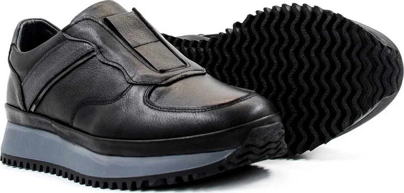 Fast Step Genuine Leather Men's Sneakers 722MA871