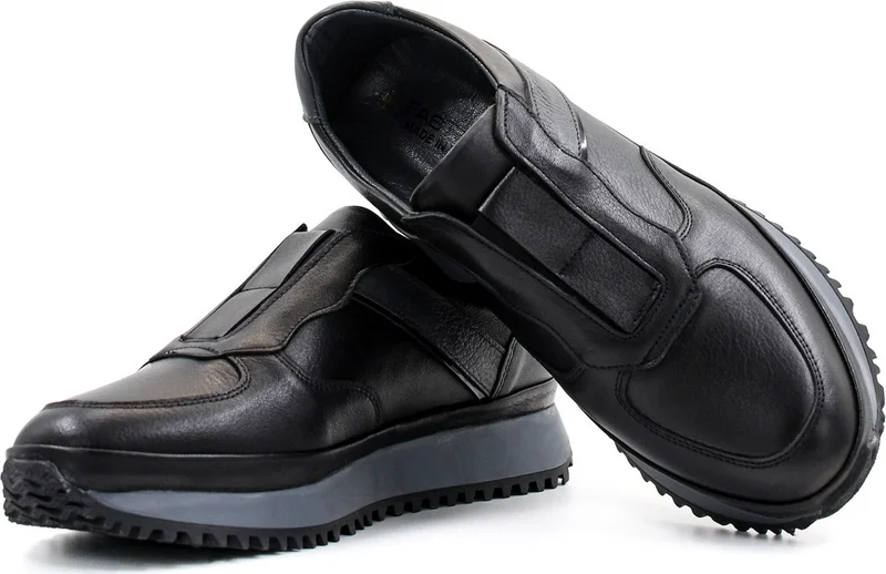 Fast Step Genuine Leather Men's Sneakers 722MA871