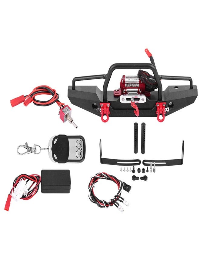 Honio Metal Front Bumper RC Winch, RC Front Bumper Crawler Winch, for Traxxas -4, #282, HONIO1HBWD5XEPU - Image 4
