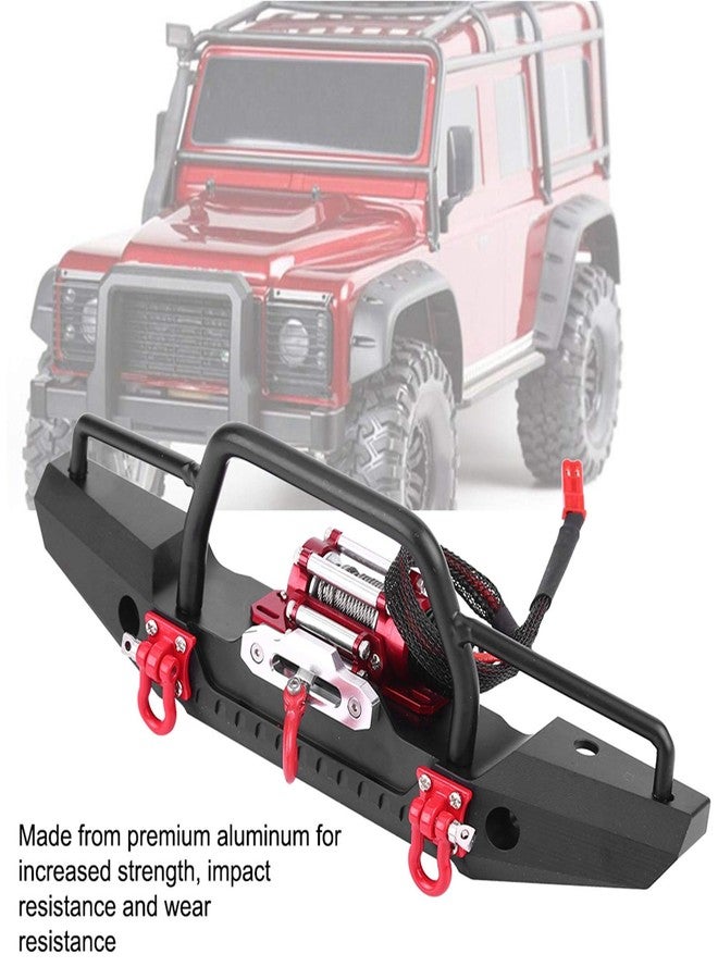 Honio Metal Front Bumper RC Winch, RC Front Bumper Crawler Winch, for Traxxas -4, #282, HONIO1HBWD5XEPU - Image 5