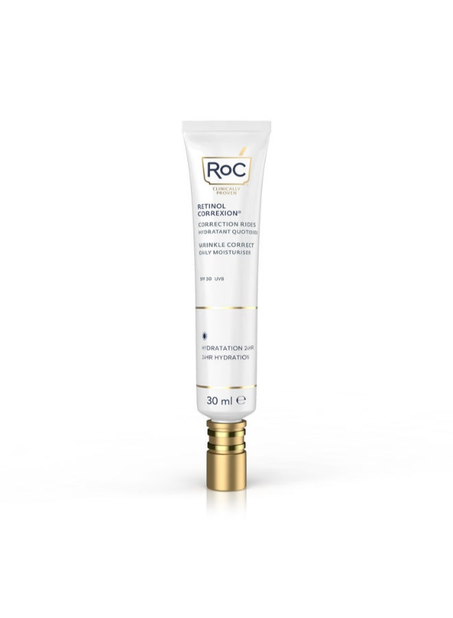 RETINOL CORREXION WRINKLE CORRECT DAILY MOISTURISER SPF30 30ML