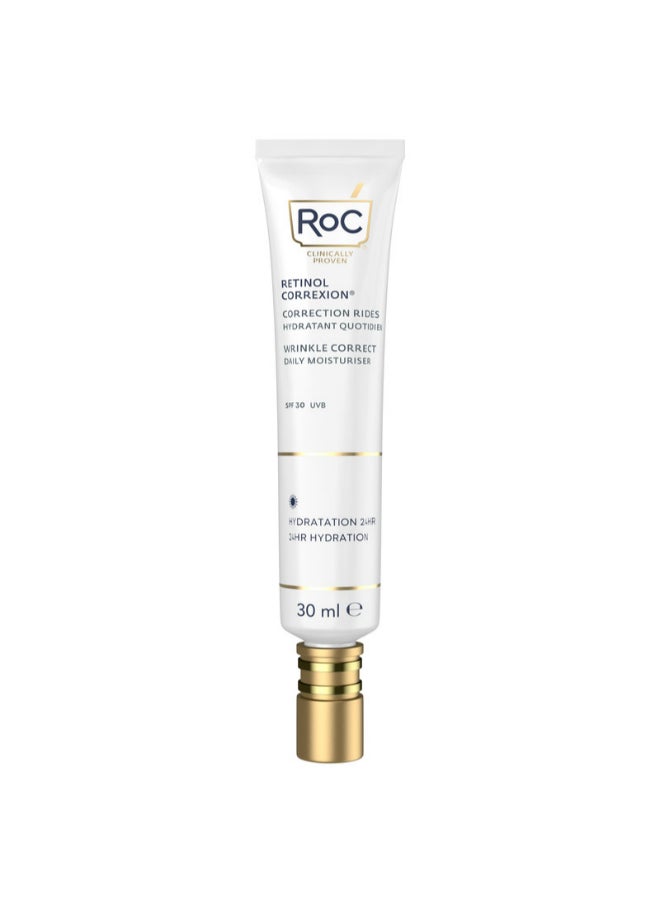 RETINOL CORREXION WRINKLE CORRECT DAILY MOISTURISER SPF30 30ML