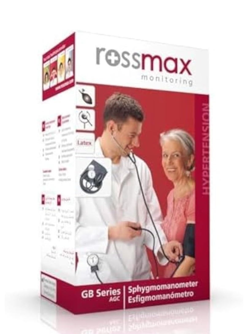 Rossmax GB102 Series Blood Pressure Monitor, Standard Size, Multi-Color, HPS-001