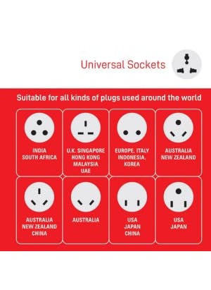 Generic Extension BoardCordPower Strip with Surge Protector 250V Spike Guard with 6 Universal Sockets Individual Switch Circuit Breaker 5 Foot 15 Meters Power Cable 5 Amperes MX 353615M  - Image 3
