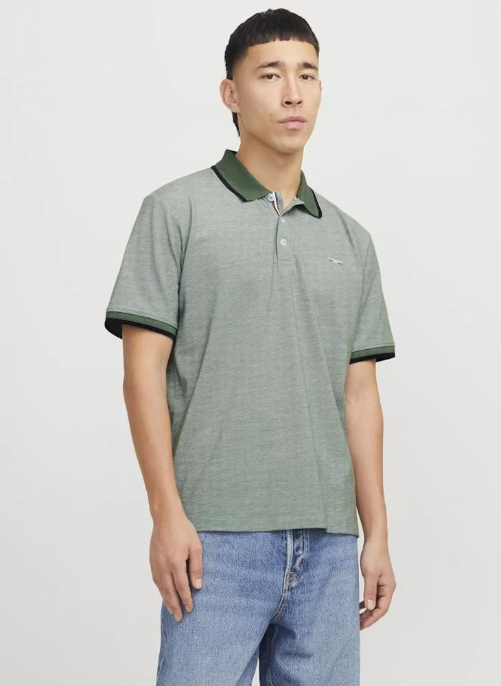 JACK & JONES Jprblualves Collared Polo Shirt