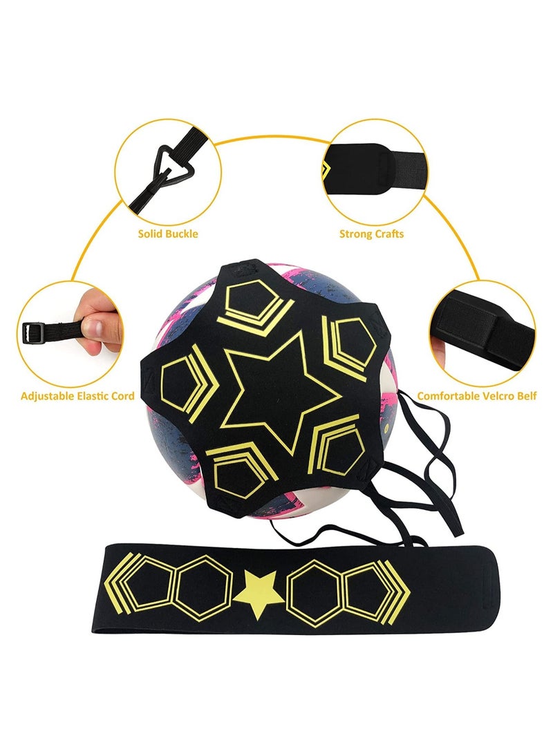 KASTWAVE Football Kick Trainer Adjustable Soccer Training Belt Soccer Training Aid Football Training Equipment for Kids and Adults Perfect for Football Skills Improvement Suitable for 3 4 5 Balls  - Image 5