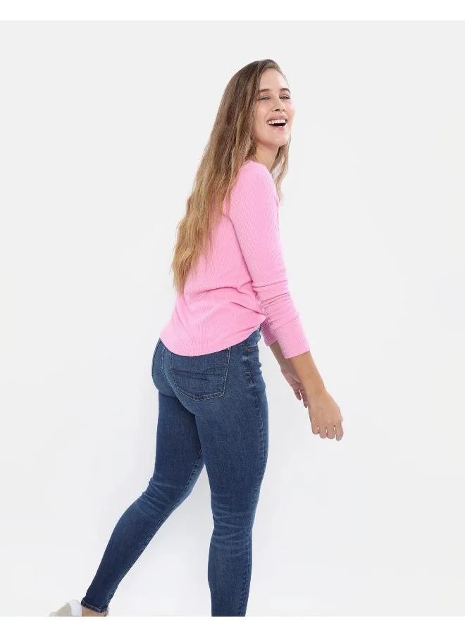 American Eagle AE Plush Long-Sleeve Tee