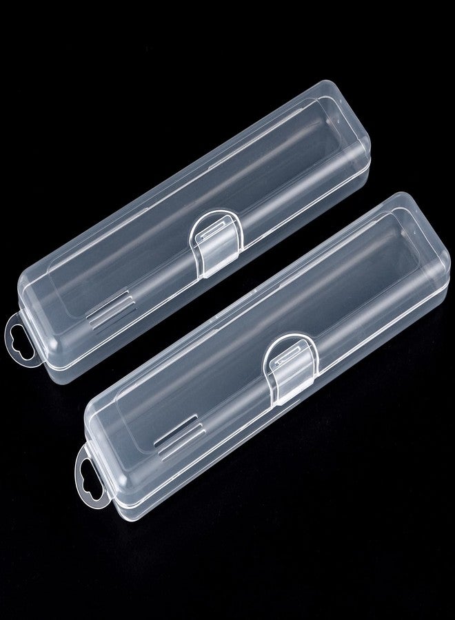 Wiojtry Tongue Scraper Case, Tongue Scraper Case Only, Tongue Scraper Travel Case, Tongue Cleaner Case, Case for Tongue Scraper, Tongue Scraper Holder, Transparent Tongue Cleaner Case - Image 1