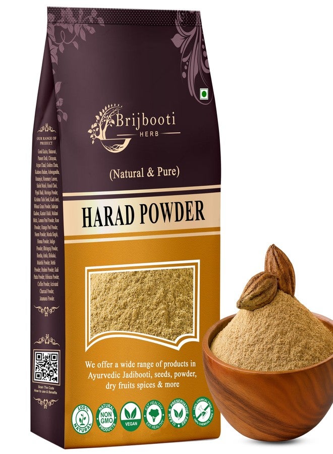 Brijbooti Badi Harad Powder 1 Kg | Haritaki | Kadukkai Powder | Karakkaya | Ayurvedic Digestive Supplement - Image 1