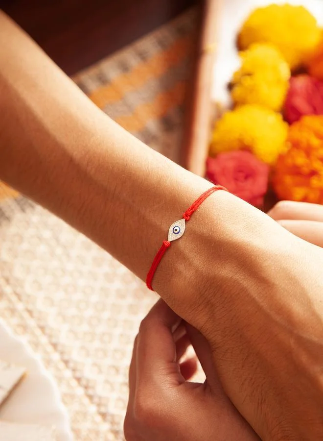 ISHIN Button-Inspired Central Rakhi