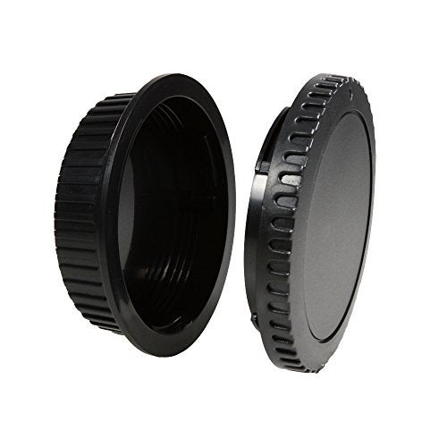 CamDesign Body Cap & Camera Rear Lens Cover Compatible With Canon EOS RF-3, 1D, 7D, 5D, 7D, T7i - Image 5
