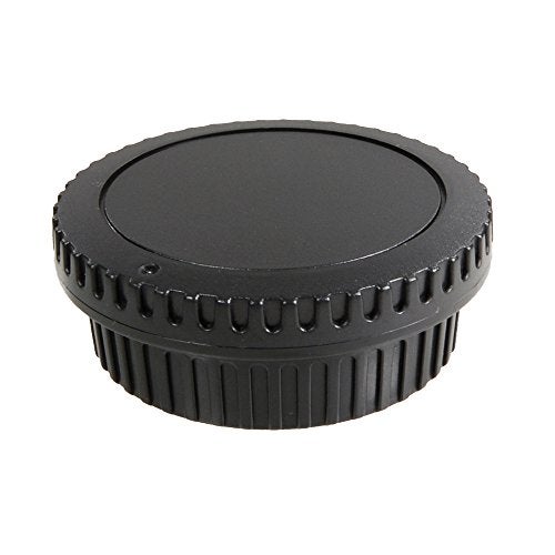 CamDesign Body Cap & Camera Rear Lens Cover Compatible With Canon EOS RF-3, 1D, 7D, 5D, 7D, T7i - Image 3