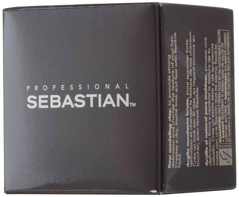 Sebastian Professional Craft Clay with Matte Finish | Remoldable Texturizing Hair Styling Clay for Natural Hold | 1.7 oz - Image 3
