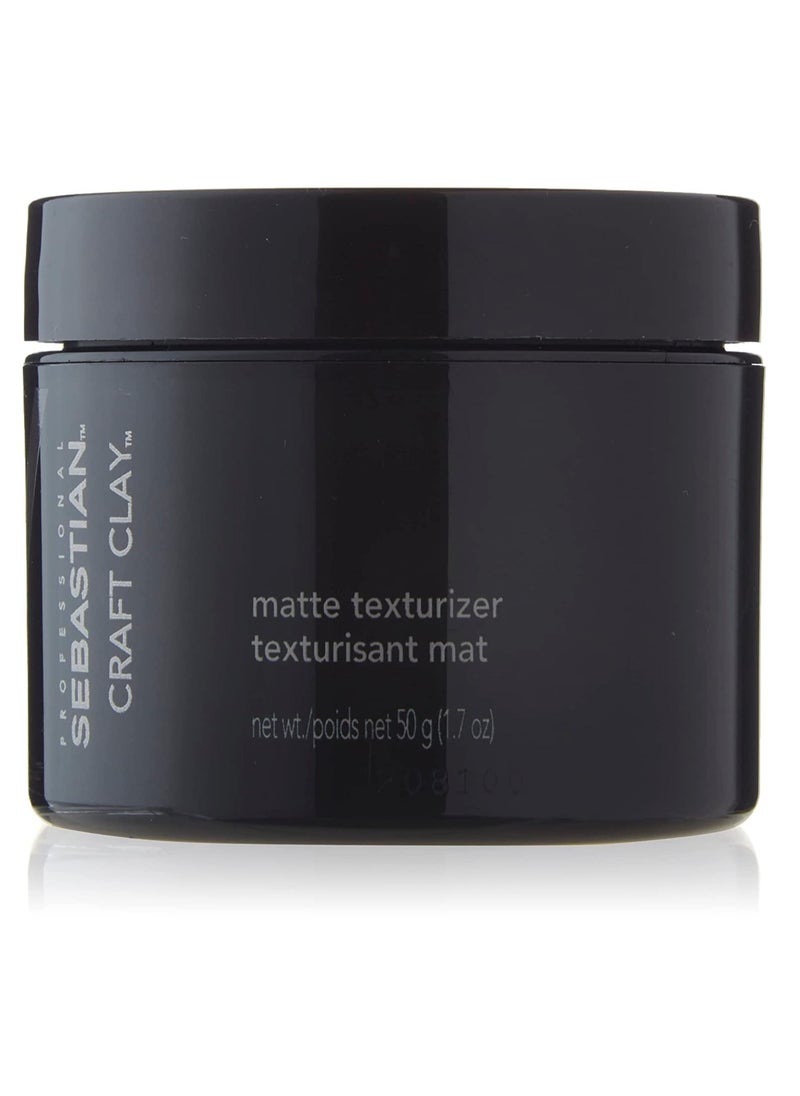Sebastian - Sebastian Craft Clay, Remoldable Texturizing Hair Clay, 1.7 oz - Image 1
