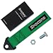 Spocoro Heavy Duty Racing Tow Strap JDM Nylon Tow Strap for Track OffRoad and Decoration Green - Image 2