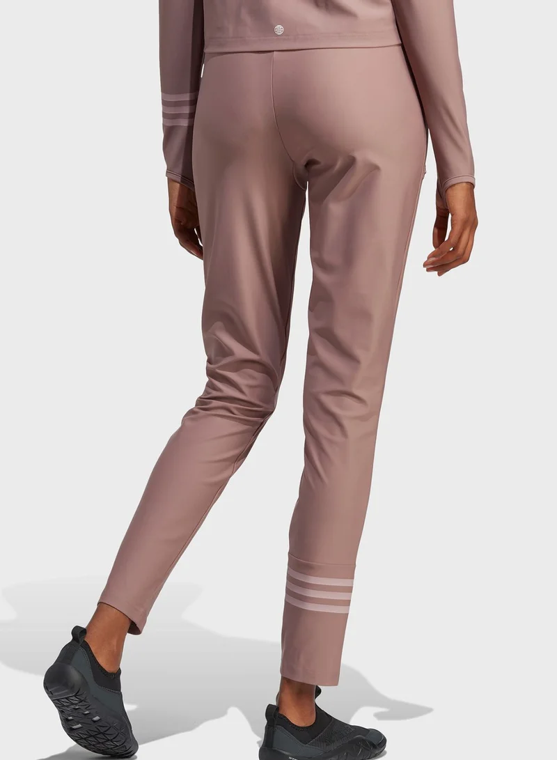 Adidas 3 Stripe Swim Pants