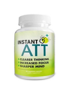 Instant Brands Instantatt 7 In 1 Caffeine Free Nootropic All Natural Brain Focus Memory Supplement (60 Capsules)  - Image 2