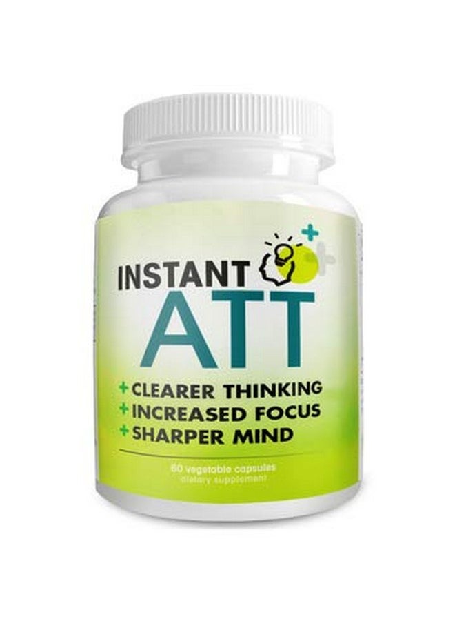 Instant Brands - Instantatt 7 In 1 Caffeine Free Nootropic All Natural Brain Focus Memory Supplement (60 Capsules) - Image 1