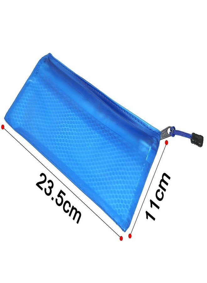 KANAbee Large Size Document Zip Bag/Pouch 12 inch *18 inch Multicolour - (Multicolour, Small Size) (Pack of 5) - Image 4