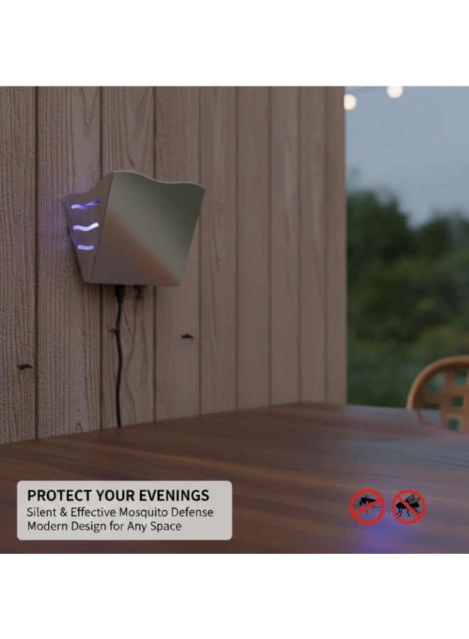 20W Sticky Light Trap for Flying Insect Control,Fly and Insect Killer UV light Attract to Zap Flying Insects Playing Bug Zapper Fly Zapper Fly Swatter Wasp Killer - Image 3