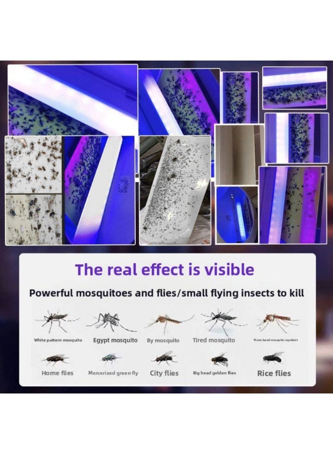 20W Sticky Light Trap for Flying Insect Control,Fly and Insect Killer UV light Attract to Zap Flying Insects Playing Bug Zapper Fly Zapper Fly Swatter Wasp Killer - Image 4