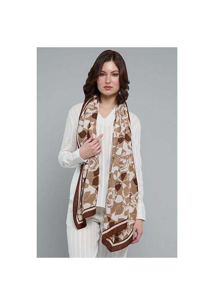 R&B Patterned Scarf, 180X85cm - Image 4